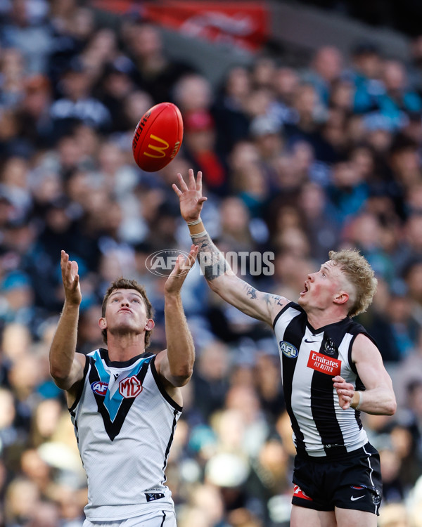 AFL 2024 Round 06 - Collingwood v Port Adelaide - A-2143179