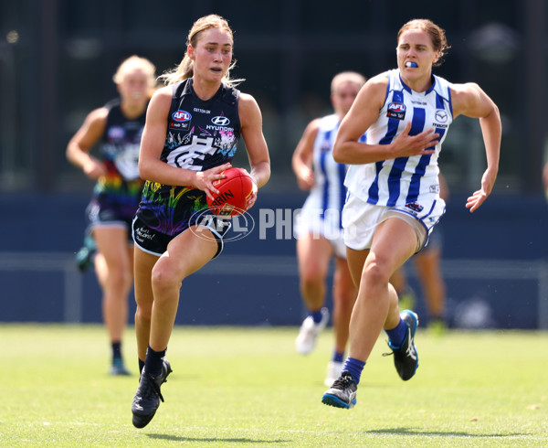 AFLW 2022 Round 04 - Carlton v North Melbourne - A-392336