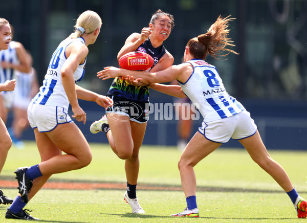 AFLW 2022 Round 04 - Carlton v North Melbourne - A-394996