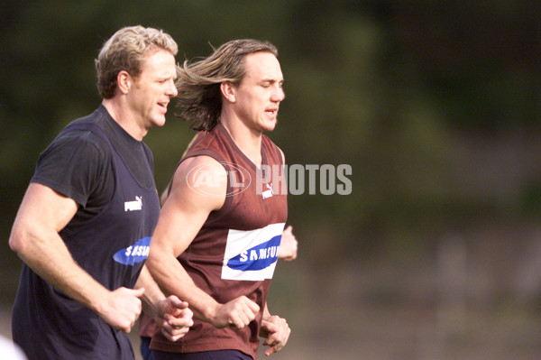 AFL 2001 Media - Hawthorn Training 110901 - 148504