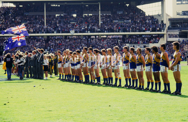 AFL 1992 Grand Final - West Coast v Geelong - 22843