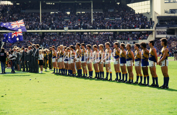 AFL 1992 Grand Final - West Coast v Geelong - 22854