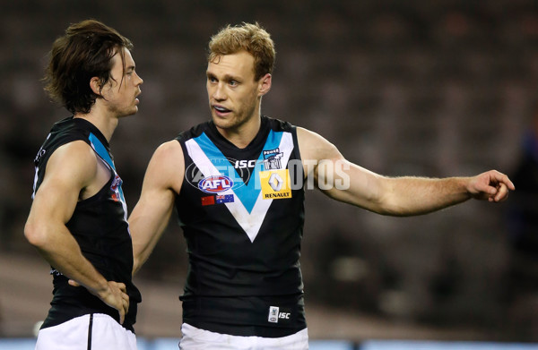 AFL 2015 Rd 19 - Western Bulldogs v Port Adelaide - 394431