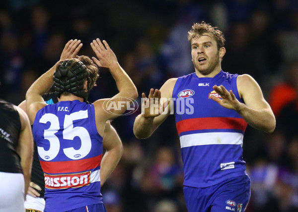 AFL 2015 Rd 19 - Western Bulldogs v Port Adelaide - 394461