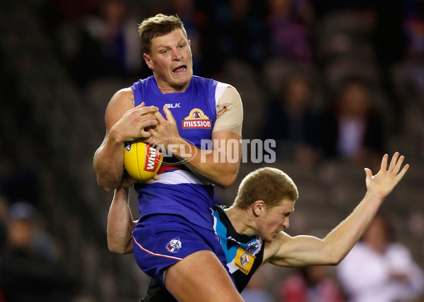 AFL 2015 Rd 19 - Western Bulldogs v Port Adelaide - 394405