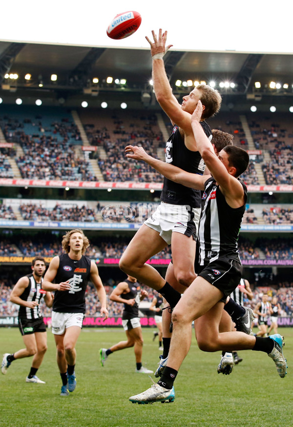 AFL 2015 Rd 19 - Collingwood v Carlton - 394336