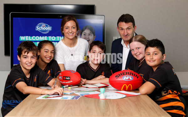 AFL 2022 Media - AFL Schools Launch Event 261022 - A-431692