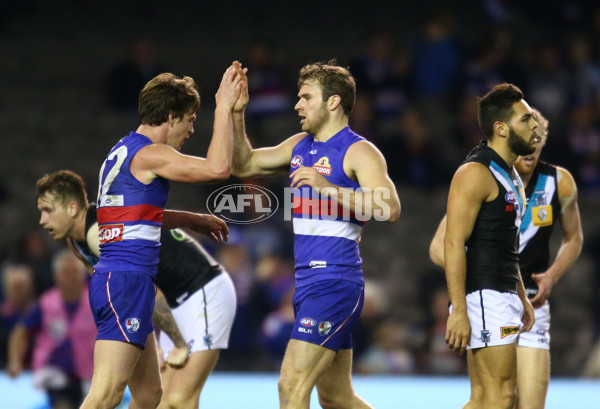 AFL 2015 Rd 19 - Western Bulldogs v Port Adelaide - 394462