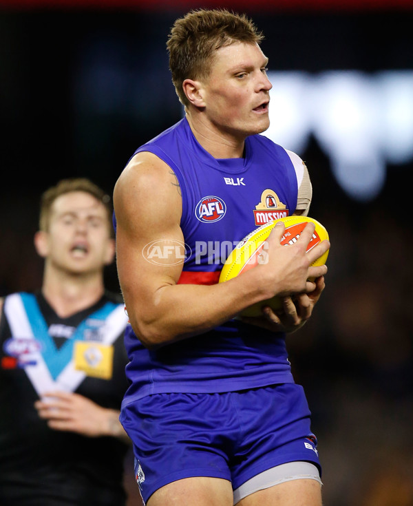 AFL 2015 Rd 19 - Western Bulldogs v Port Adelaide - 394407