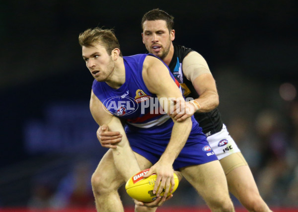 AFL 2015 Rd 19 - Western Bulldogs v Port Adelaide - 394327