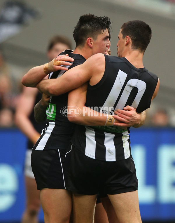 AFL 2015 Rd 19 - Collingwood v Carlton - 394238