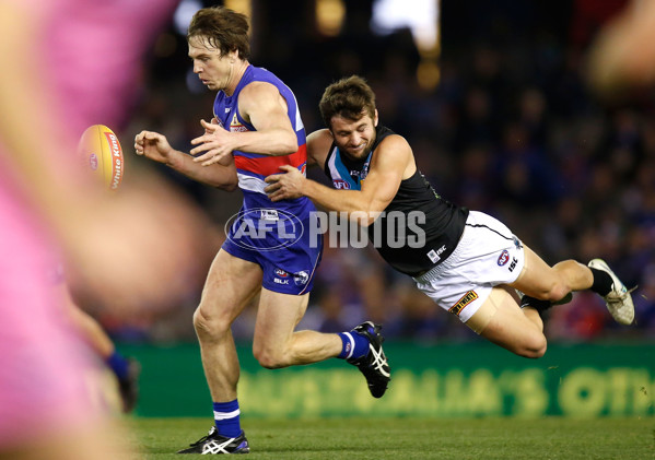 AFL 2015 Rd 19 - Western Bulldogs v Port Adelaide - 394263