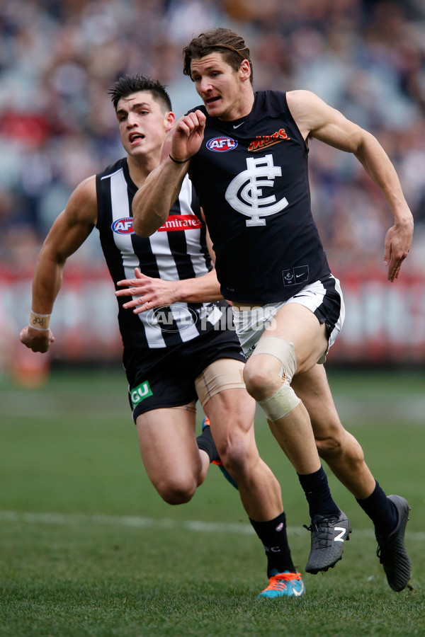 AFL 2015 Rd 19 - Collingwood v Carlton - 394396