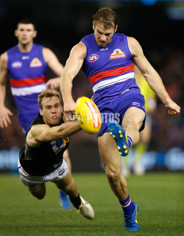 AFL 2015 Rd 19 - Western Bulldogs v Port Adelaide - 394258