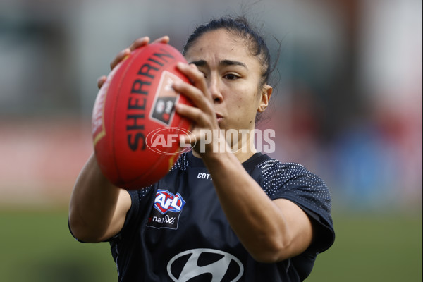 AFLW 2022 S7 Round 02 - Essendon v Carlton - A-462282