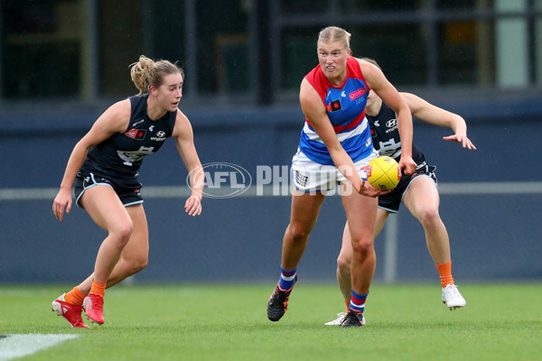 AFLW 2022 S7 Round 10 - Carlton v Western Bulldogs - A-462326