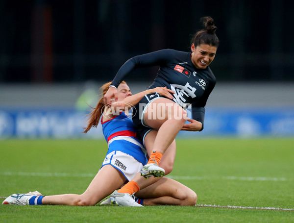 AFLW 2022 S7 Round 10 - Carlton v Western Bulldogs - A-463392