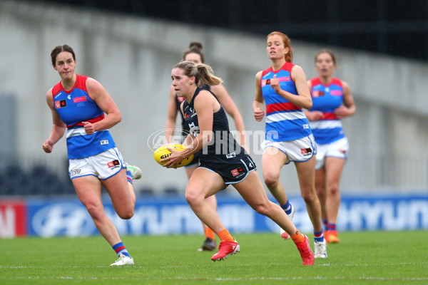 AFLW 2022 S7 Round 10 - Carlton v Western Bulldogs - A-466070