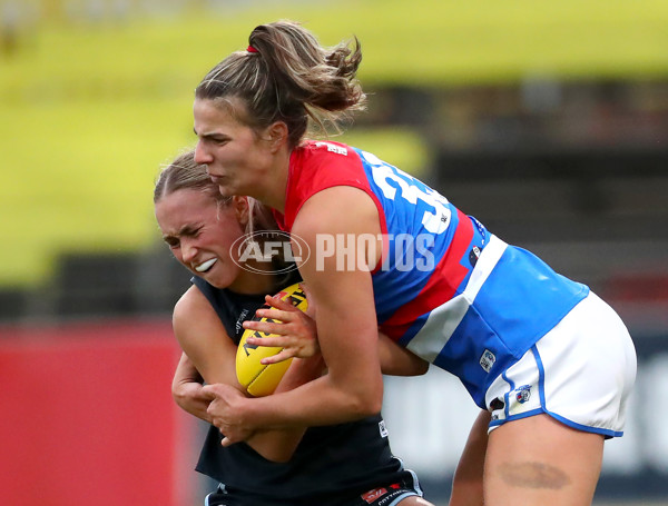 AFLW 2022 S7 Round 10 - Carlton v Western Bulldogs - A-466101