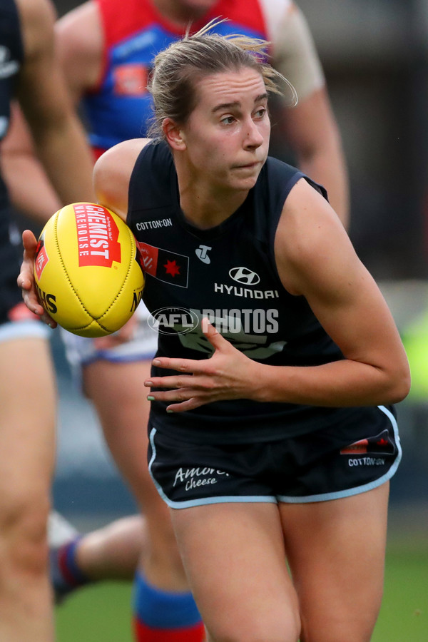 AFLW 2022 S7 Round 10 - Carlton v Western Bulldogs - A-468085