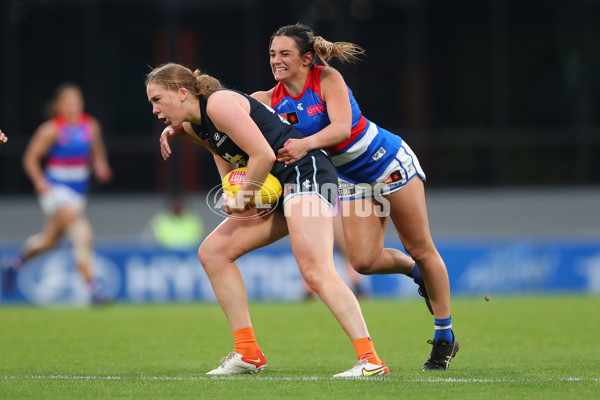 AFLW 2022 S7 Round 10 - Carlton v Western Bulldogs - A-468355