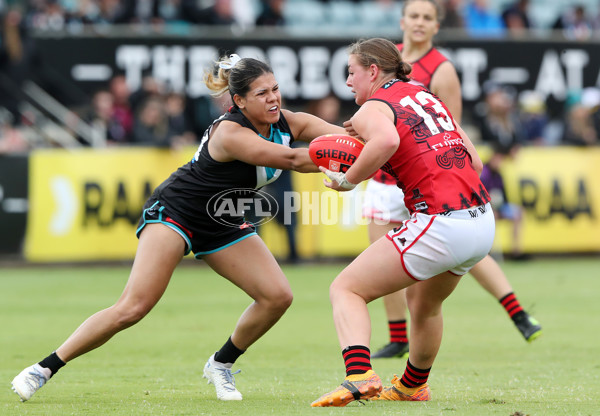 AFLW 2022 S7 Round 10 - Port Adelaide v Essendon - A-481291