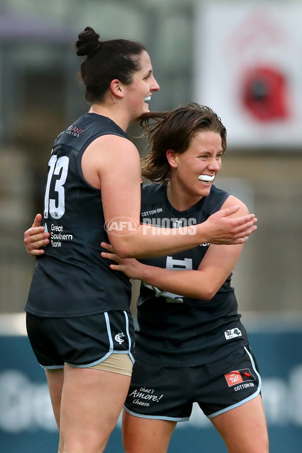 AFLW 2022 S7 Round 10 - Carlton v Western Bulldogs - A-484627