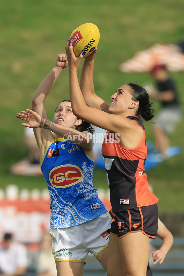 AFLW 2022 S7 Round 10 - GWS v Gold Coast - A-497063