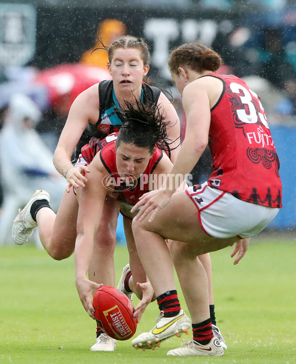 AFLW 2022 S7 Round 10 - Port Adelaide v Essendon - A-501275