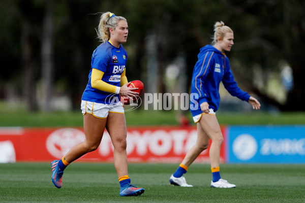 AFLW 2022 S7 Round 10 - Melbourne v West Coast - A-502349