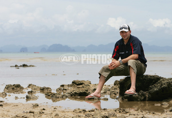 AFL 2005 Media - Melbourne Demons Troy Broadbridge Memorial Trip - 56769