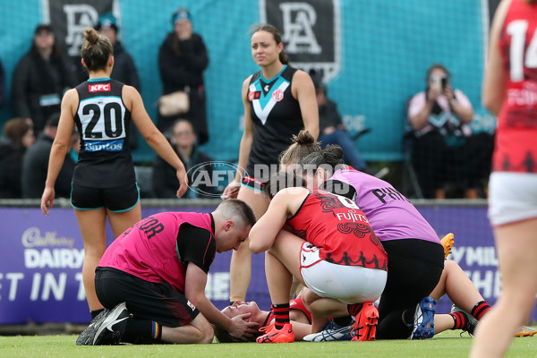 AFLW 2022 S7 Round 10 - Port Adelaide v Essendon - A-507589