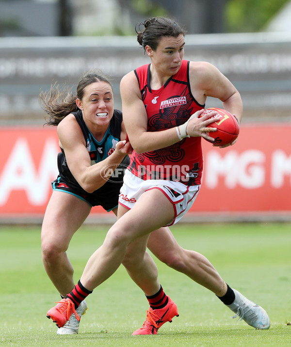 AFLW 2022 S7 Round 10 - Port Adelaide v Essendon - A-507591