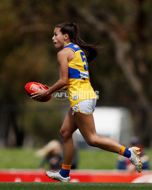 AFLW 2022 S7 Round 10 - Melbourne v West Coast - A-508739