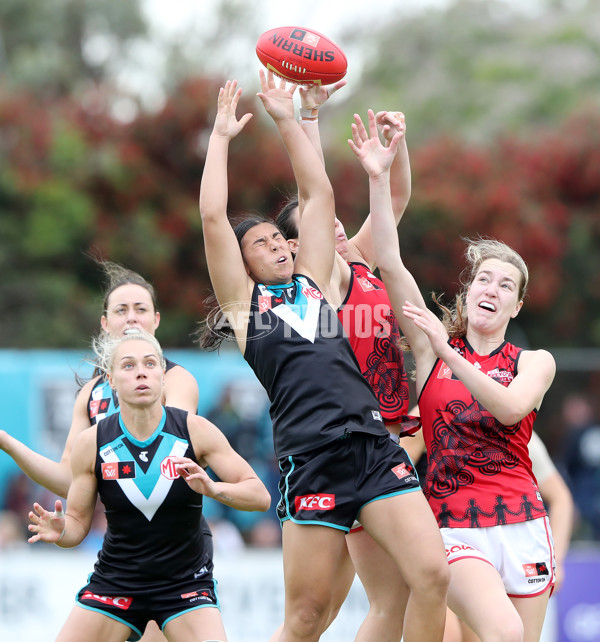 AFLW 2022 S7 Round 10 - Port Adelaide v Essendon - A-508757