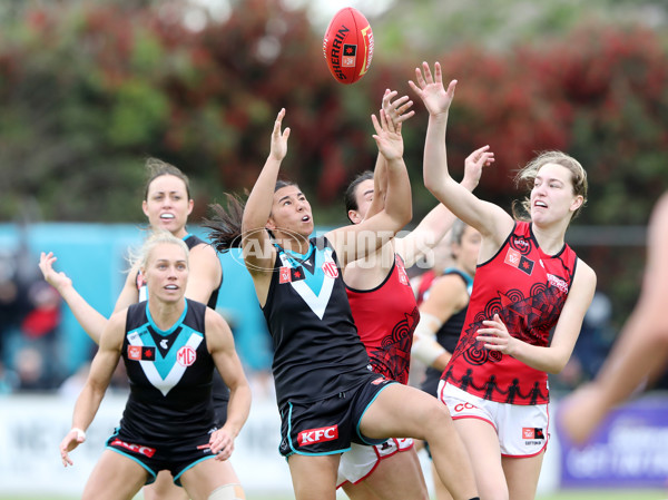 AFLW 2022 S7 Round 10 - Port Adelaide v Essendon - A-508794