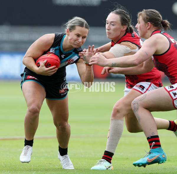 AFLW 2022 S7 Round 10 - Port Adelaide v Essendon - A-510067