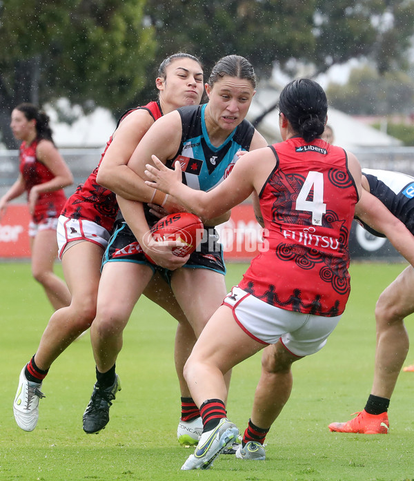 AFLW 2022 S7 Round 10 - Port Adelaide v Essendon - A-510117