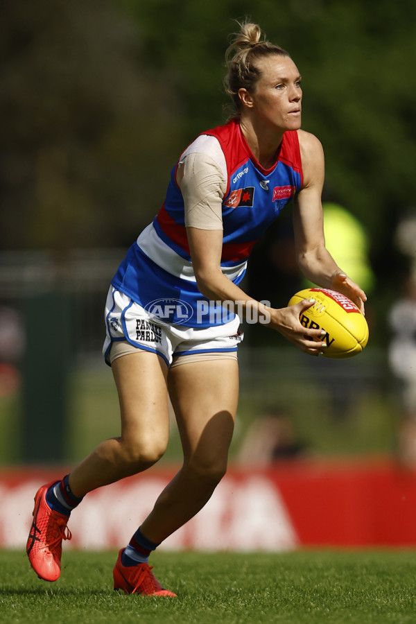 AFLW 2022 S7 Second Elimination Final - Collingwood v Western Bulldogs - A-518229