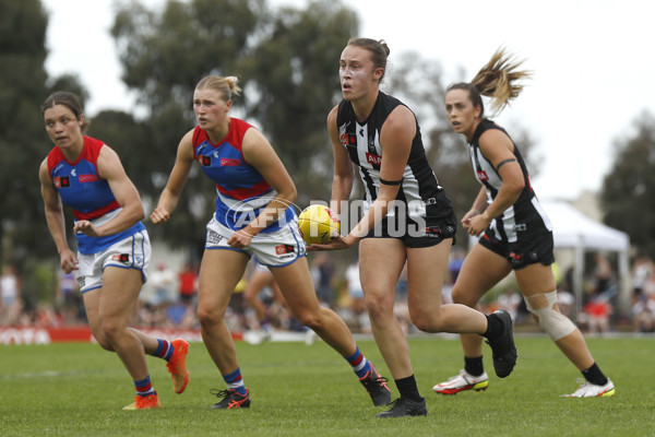 AFLW 2022 S7 Second Elimination Final - Collingwood v Western Bulldogs - A-525013