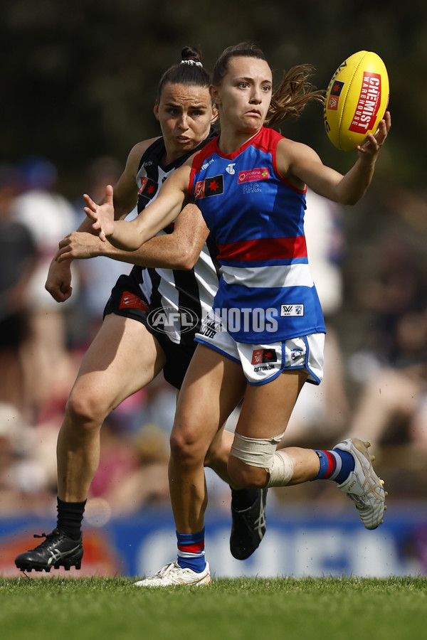 AFLW 2022 S7 Second Elimination Final - Collingwood v Western Bulldogs - A-525028