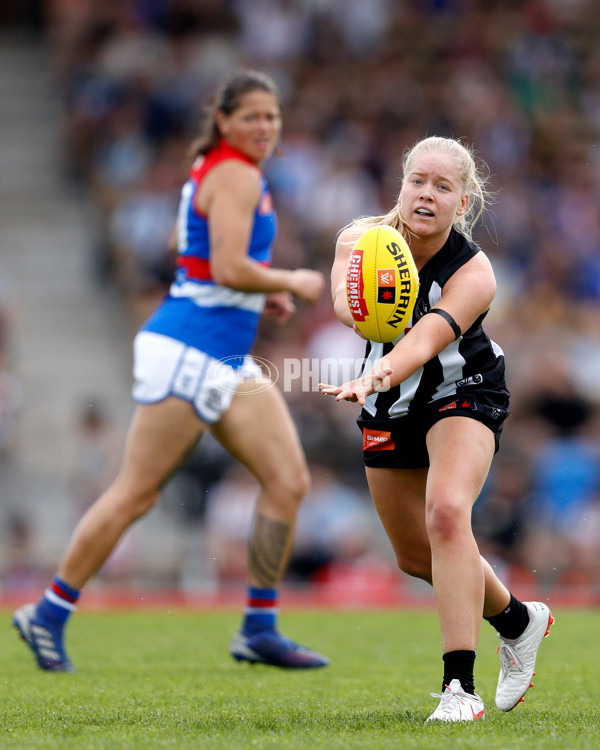 AFLW 2022 S7 Second Elimination Final - Collingwood v Western Bulldogs - A-525050