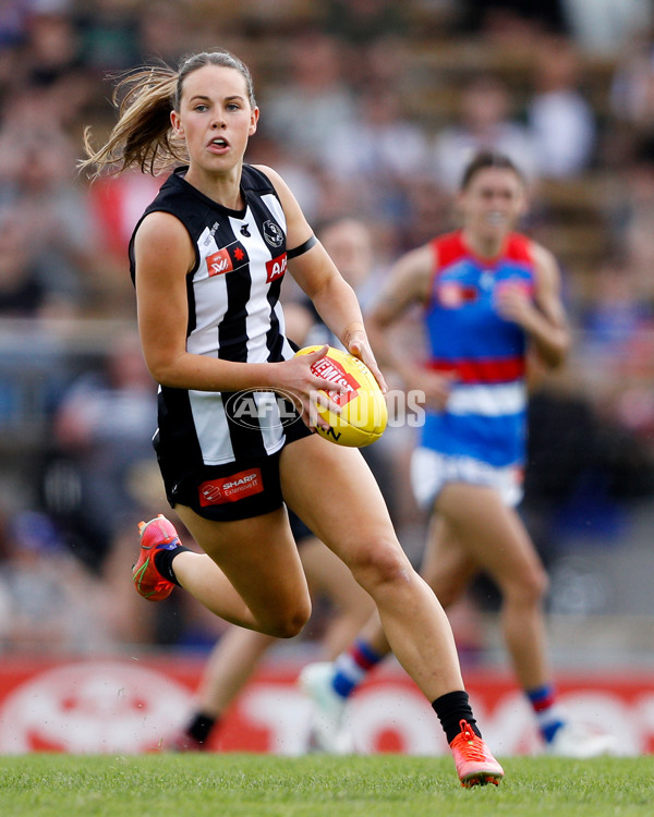 AFLW 2022 S7 Second Elimination Final - Collingwood v Western Bulldogs - A-525069