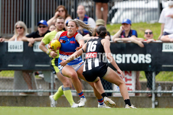 AFLW 2022 S7 Second Elimination Final - Collingwood v Western Bulldogs - A-525083