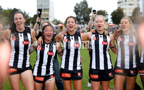 AFLW 2022 S7 Second Elimination Final - Collingwood v Western Bulldogs - A-525091