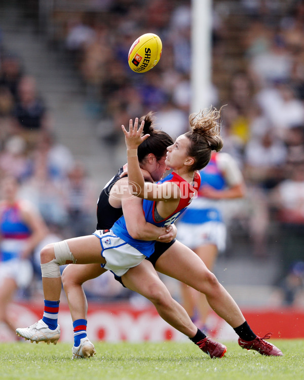 AFLW 2022 S7 Second Elimination Final - Collingwood v Western Bulldogs - A-526492