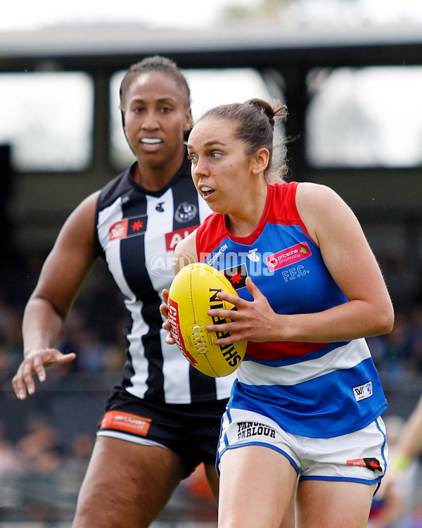 AFLW 2022 S7 Second Elimination Final - Collingwood v Western Bulldogs - A-529045