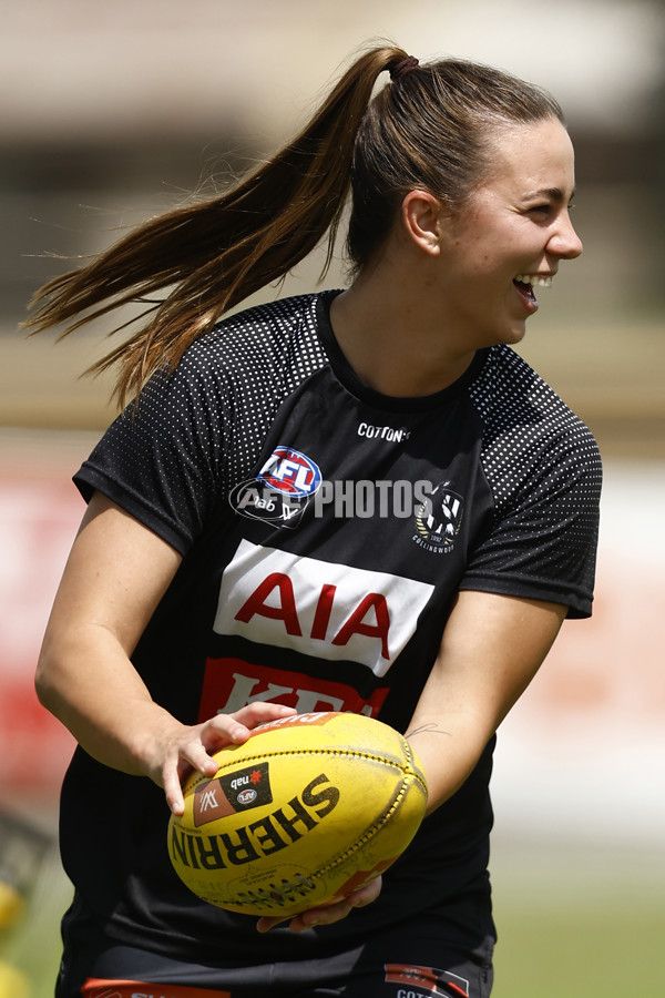 AFLW 2022 S7 Second Elimination Final - Collingwood v Western Bulldogs - A-529058