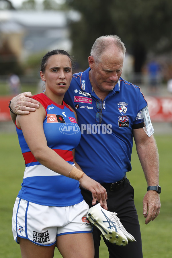 AFLW 2022 S7 Second Elimination Final - Collingwood v Western Bulldogs - A-529137