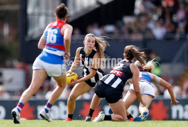 AFLW 2022 S7 Second Elimination Final - Collingwood v Western Bulldogs - A-535363